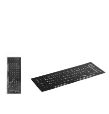 Klavye Stıcker Tuş Takımı Rusça Q Siyah HDX8258