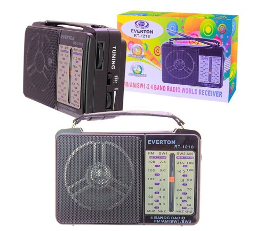 FM-AM-SW Dünya Radyo RT-1218