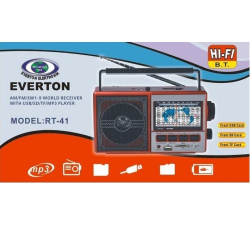 Usb Sd Fm Sw3 Radyo RT 41