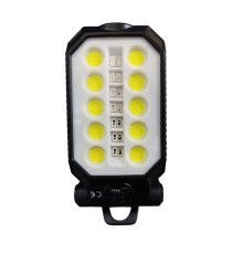 USB Şarjlı Çalışma Kamp Işıldak Lamba Katlanır Mıklatıslı Ayak 2525