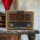 Nostaljik Görünümlü USB SD AUX Bluetooth Destekli Şarjlı Radyo RT-671