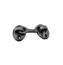Antika Tarz Dekoratif Pirinç Çengeli - 5cm, Oksit