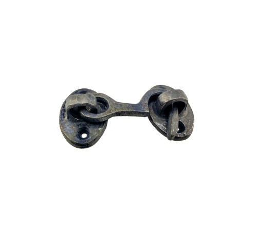 Antika Tarz Dekoratif Pirinç Çengeli - 5cm, Oksit