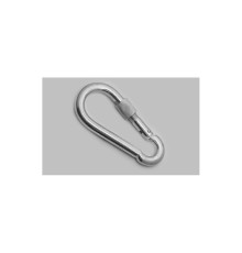 Vidalı Karabina, Kanca, Çengel 6mm - 50 Adet