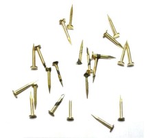 Klips, Menteşe, Ayağı Çivisi 9mm Çelik - Sarı 10gr