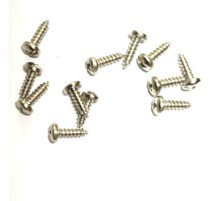Klips, Menteşe, Ayak, Ysb Sac Vidası - 2,9x9,5mm Nikel, 1000 Adet