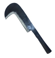 Sürmene Demir Saplı Orak - 43 cm Uzunlukta Geleneksel Tahıl Hasadı