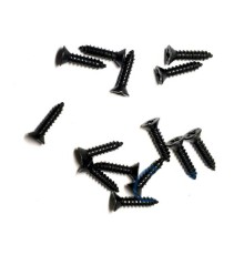 Klips, Menteşe, Ayak, Ağaç, Sunta Vidası 2,2x6,5mm - Siyah 100 Adet