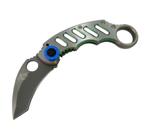 X05BL Gümüş 17 cm - Metal Saplı, Manuel