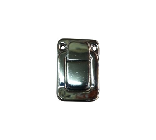 Yaylı Bavul Kilidi - 32x48mm, Nikel, 1 Adet