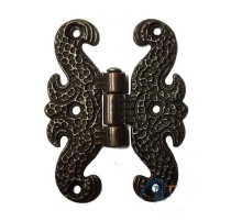 Zamak Menteşe - Büyük, 50x67mm, Oksit, 100 Adet