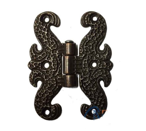 Zamak Menteşe - Büyük, 50x67mm, Oksit, 100 Adet