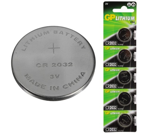 GP CR2032 Lityum.Pil 5 li Paket