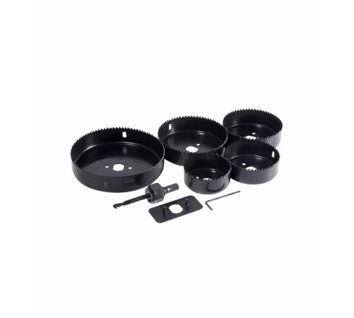 8 Parça Panç Seti Ağaç Kesme Testere Matkap Ucu Takımı Alçıpan Tavan Kesme