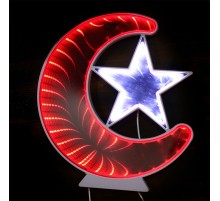 Ay Yıldız Işık Pano Türk Bayrağı Bm-079