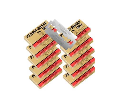 Perma-sharp 5'li Traş Jileti 20 Paket