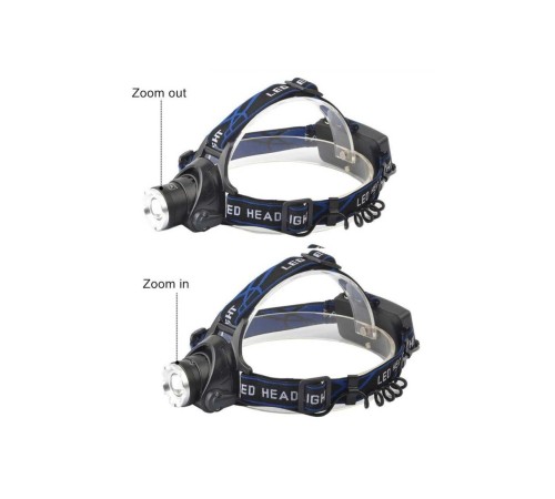 PS-XQ-19 T6 Orjinal 800 Lümen Profesyonel T6 Şarjlı Zoomlu Kafa Lambası