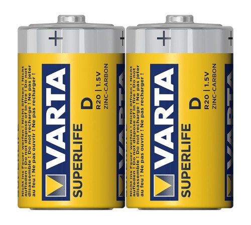 Superlife Çinko Büyük D Boy Pil 24'lü Paket