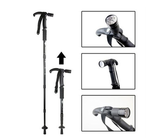 Boya Göre Ayarlı Işıklı Yürüyüş Bastonu Wt-002