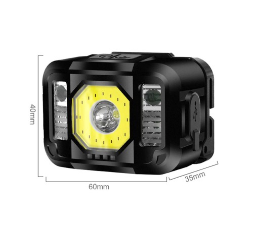 Pratik Sensörlü Sinyalli Kafa Lambası Wt-024