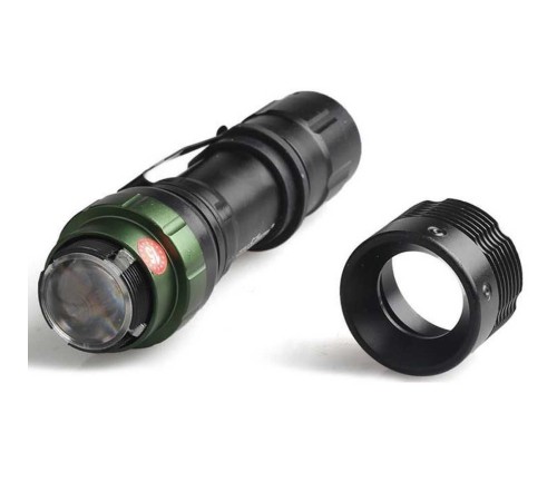 Şarjlı Zoomlu Acil Durum Feneri Wt-037