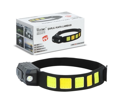 Sensörlü Cob XPG Led Kafa Lambası WT-066