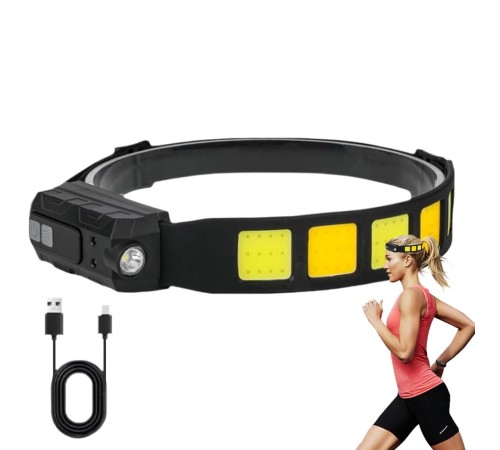 Sensörlü Cob XPG Led Kafa Lambası WT-066