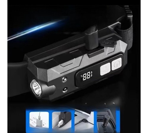 Sensörlü Cob XPG Led Kafa Lambası WT-066