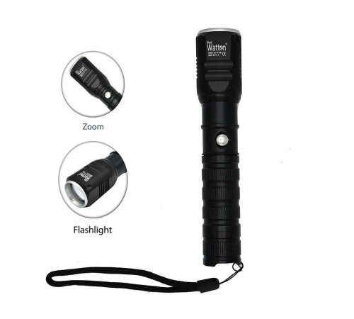 Şarjlı Pilli Zoomlu EL Feneri Wt-087