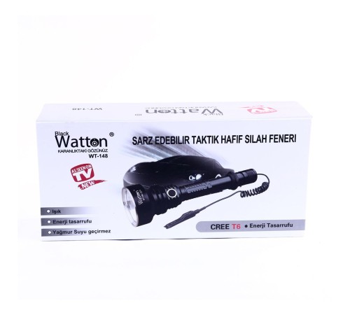 Orjinal 800 Lümen TX6 Özel Avcı Feneri Wt-148