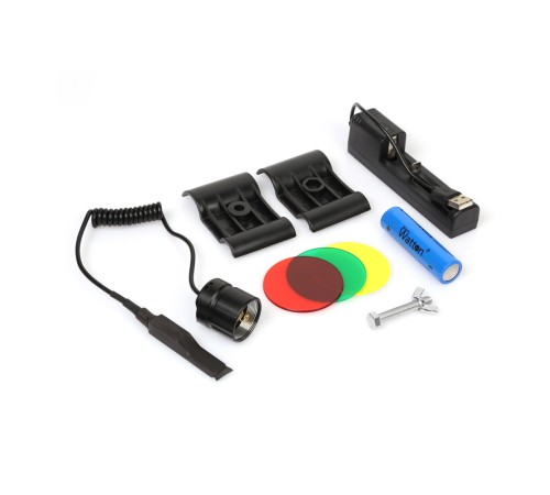 Profesyonel P50'Led 3.000 Lümen Şarjlı Av Feneri Wt-150