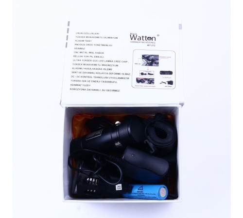 Profesyonel Bisiklet Lambası Wt-272