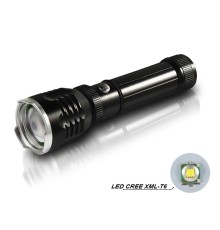 Flaşörlü Uzun Mesafeli Şarjlı Pilli Mıknatıslı EL Feneri Wt-282