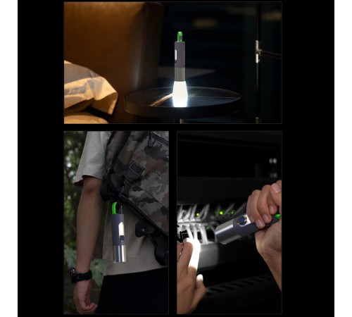 TYPE-C GİRİŞLİ 750 Lümen Şarjlı Kamp Lambası Wt-298