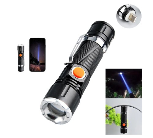 P50 Led Şarjli Mıknatıslı Usb El Feneri Wt-622