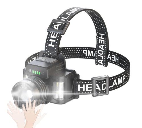 Sensörlü Cree TG Led Şarjlı Kafa Lambası WT-625