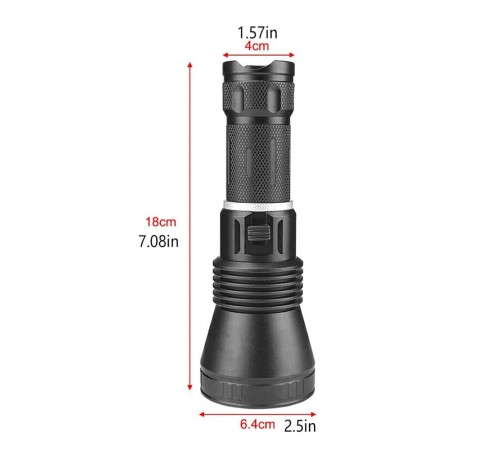 4200 Lümen Profesyonel Şarjlı El Feneri Wt-655