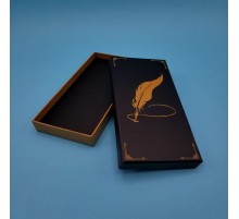 Kalem Kutusu Siyah Tüylü Kalem Tasarımlı