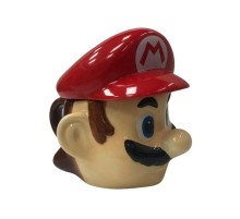 Bıyıklı Adam Tasarımlı Seramik Kapaklı Kupa Bardak