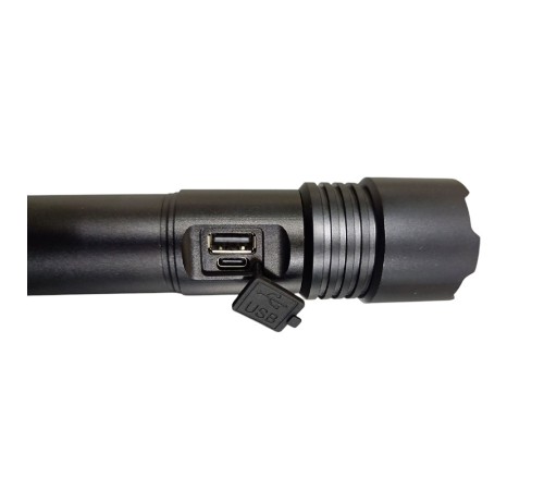 1300 Lümen TG Led 2800 mAH Zoom Özellikli Şarj Edilebilir El Feneri SK3600