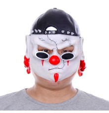 Lateks Şapkalı Gözlüklü Beyaz Maske