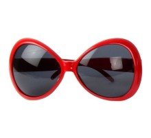 70 li Yıllar Kırmızı Renk Nostalji Yeşilçam Parti Gözlüğü 15X7 cm