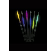 Karanlıkta Parlayan Glow Fosforlu Pipet 3 Renk 3 Adet