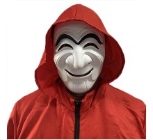 Koreli Hırsız Teatral Hahoe Maskesi - Para Heist Maskesi - Dali Maskesi