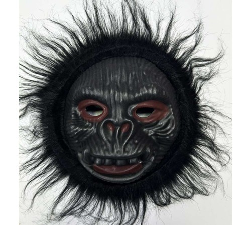 Orangutan Maskesi - Maymun Maskesi - Goril Maskesi Yetişkin Çocuk Uyumlu Siyah Renk Model 2