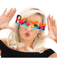 Beach Yazılı Parti Gözlüğü Yaza Merhaba Hawaii Show Gözlüğü 19x6 cm