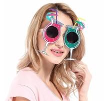 Kokteyl Temalı Hawaii Yaz Partisi Gözlüğü 15x16 cm