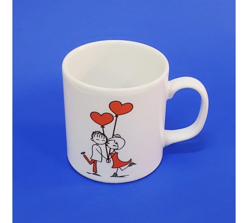 Mutlu Çift Temalı Kupa Bardak