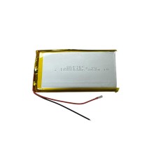 1260110 3.7V 10.000mAh Li-Polymer Pil Devreli/1.5A