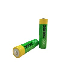 18650 3.7V 2000 Mah 1C Li-ion Şarjlı Pil Başlı